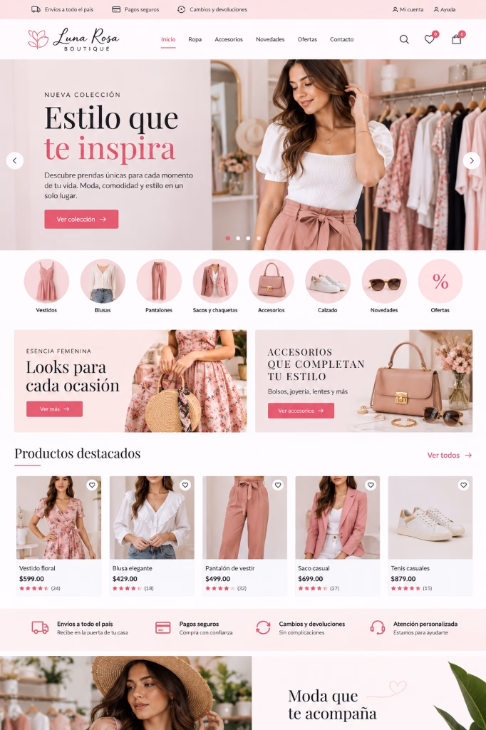 Tiendas en línea